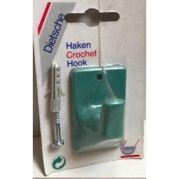 Universele handdoekhaak zelfklevend kleur groen