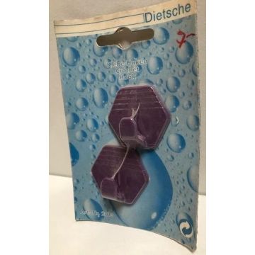 Universele handdoekhaken zelfklevend (setje van 2) kleur paars