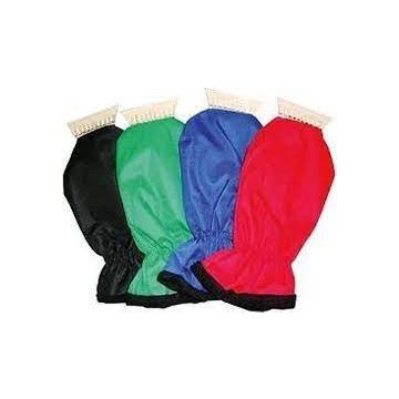 IJskrabber met handschoen Deluxe groen