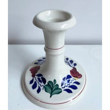 Boerenbont Kaarsenhouder vintage hoogte 12 cm