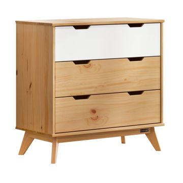 Ladekast Borneo Naturel Grenenhout 80x79x40cm FSC gecertificeerd