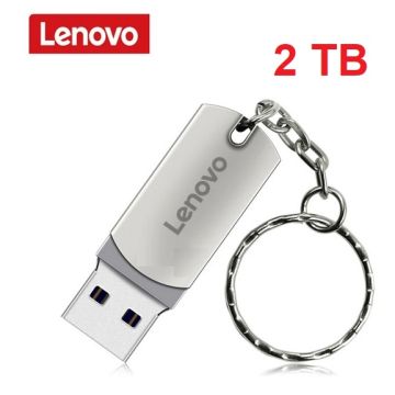 Lenovo Usb 3.0 Pendrive-2Tb Metaal-Hoge Snelheid-Flash Pen Drive-Draagbaar-Waterdicht-U Disk Stick-Mini Ssd Memoria Pen Usb