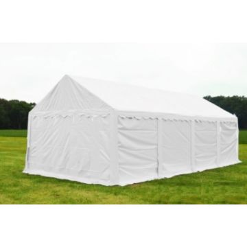 Opslagtent Premium PVC 3x8 mtr in Wit