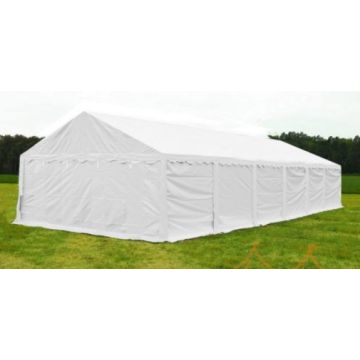 Opslagtent Premium PVC 6x12 mtr in Wit