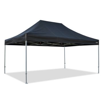 Easy up partytent 3x4,5 m Heavy duty - Zwart
