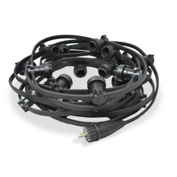 Spatwaterdicht Prikkabel 10 meter voor binnen of buiten