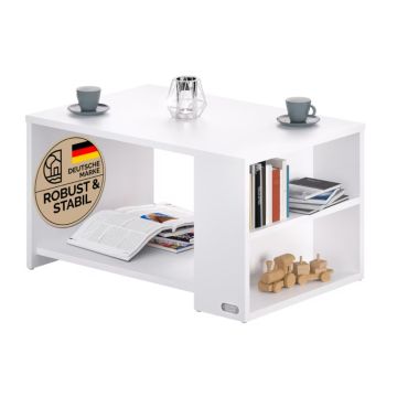 Salontafel Santa Cruz Wit 90x60x50cm