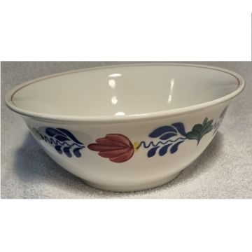 Boerenbont Ronde Kom - Schaal groot diameter 24,5 cm