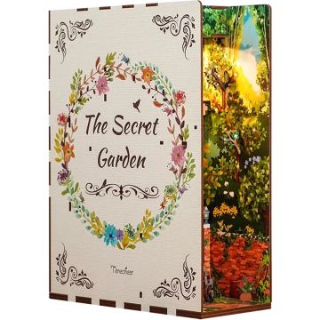 Tone-cheer Book Nook Secret Garden DIY Modelbouw Knutselen