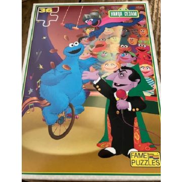 Sesamstraat puzzels set van 2 stuks, 2 x 36 stuks 