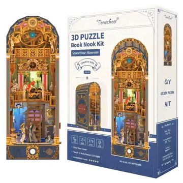 Tone-cheer BookNook Spacetime Museum DIY Modelbouw Knutselen