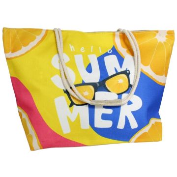 Zomer strandtas 15 x 34 x 59 cm - SUMMER