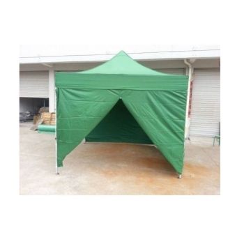 Partytent Easy Up 3 x 3 meter met zijwanden in Groen