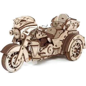 Eco Wood 3D Houten Puzzel Trike Modelbouw Knutselen
