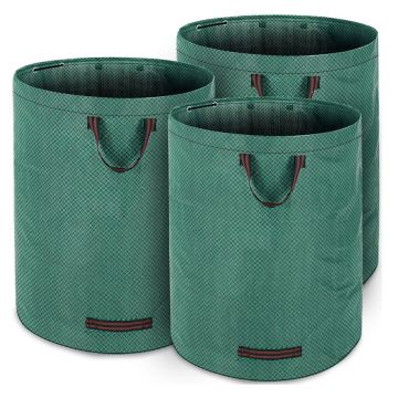 Tuinafvalzak Set van 3 x 280L 50kg 