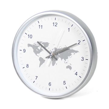 Gerimport Wandklok 30,5 x 4,5 Cm Wandklok - Wereldwijd - Kunststof