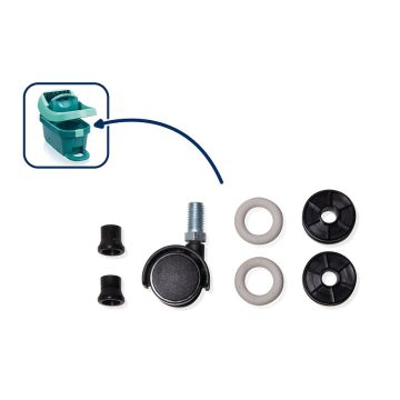 Leifheit 89143 Set wielen voor vloerdoekpers Profi XL