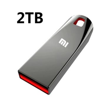 Originele Xiaomi Metal Usb 2Tb 3.0 Flash Drives - Hoge Snelheid Pendrive - Usb Drive - Draagbare Ssd Memoria - Usb TYPE-C - donkergrijs