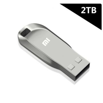Originele Xiaomi Flash Drives Usb 3.0 Mini - Hoge Snelheid - Metalen Pen Drive 2Tb Stick - Draagbare Drive - Waterdichte Memoria Opslag U Schijf - grijs