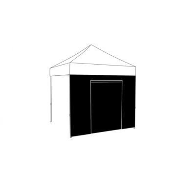 Easy Up vouwtent zijwand met deur polyester , kies je maat en kleur