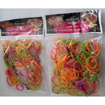 Loombandjes 200 stuks in zakje,  set van 4 stuks