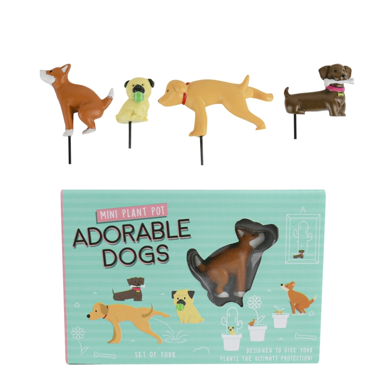 Gift\u0020Republic\u0020Schattige\u0020Honden\u0020Plantenlabels