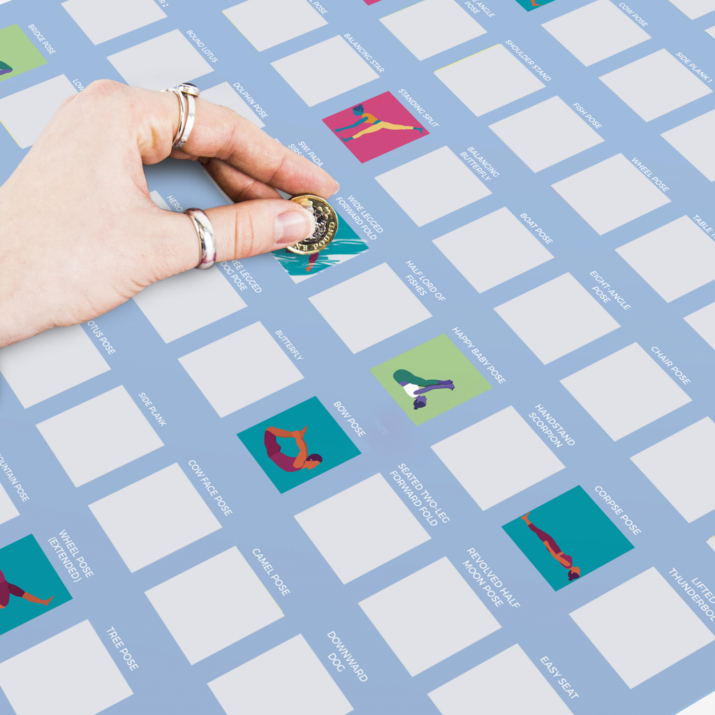 Gift\u0020Republic\u0020Scratch\u0020Poster\u0020\u002D\u0020100\u0020Yoga\u0020Poses\u000A\u000AGift\u0020Republic\u0020Kraskaart\u0020Poster\u0020\u002D\u0020100\u0020Yoga\u0020Houdingen
