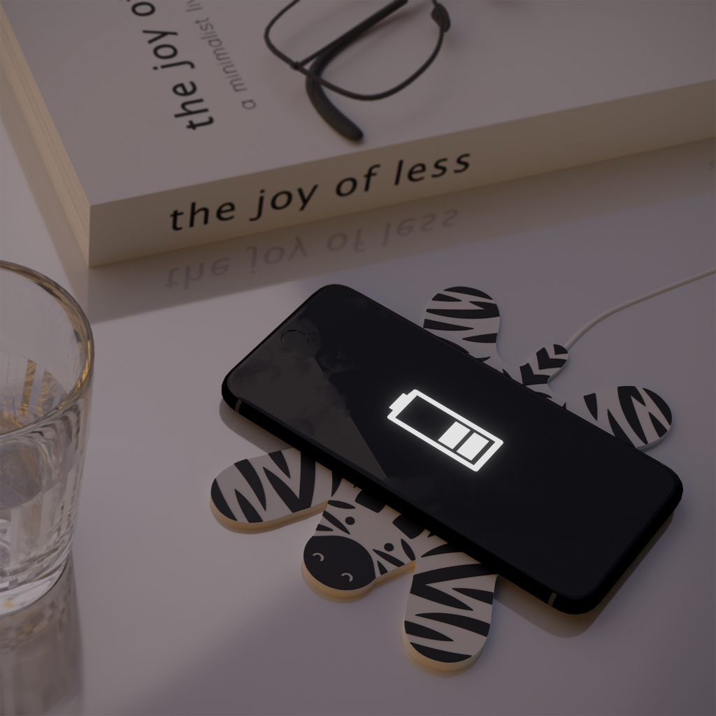 Mosterd\u0020Zebra\u0020Draadloze\u0020Telefoonlader