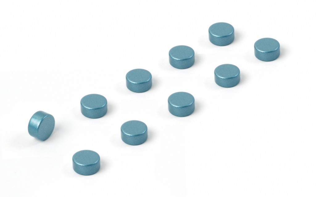 Trendform\u0020Magnetisch\u0020staal\u0020\u002D\u0020set\u0020van\u002010\u0020\u002D\u0020Zilverblauw