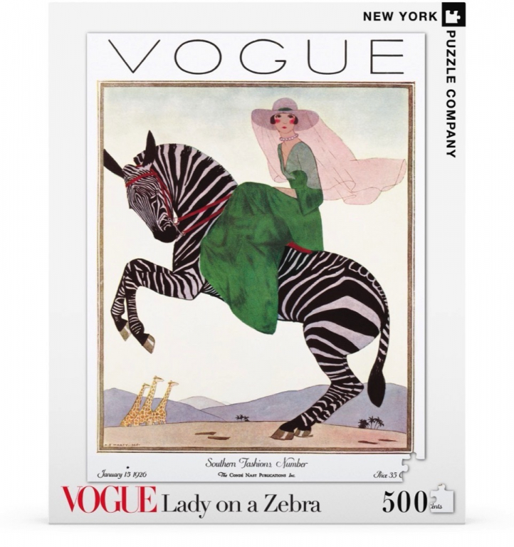 New\u0020York\u0020Puzzle\u0020Company\u0020Lady\u0020op\u0020een\u0020Zebra\u0020\u002D\u0020500\u0020stukjes