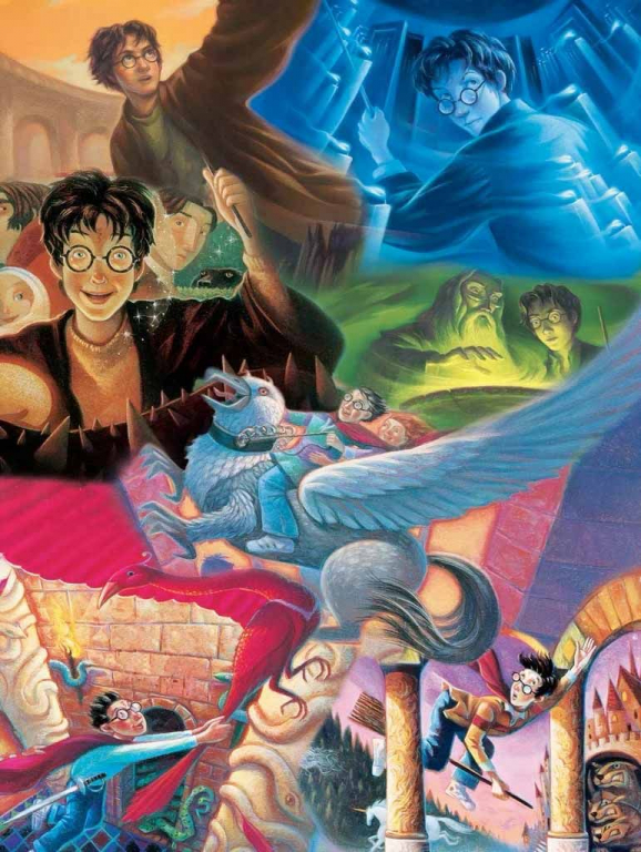 New\u0020York\u0020Puzzle\u0020Company\u0020Harry\u0020Potter\u0020Mashup\u0020\u002D\u00201500\u0020stukjes