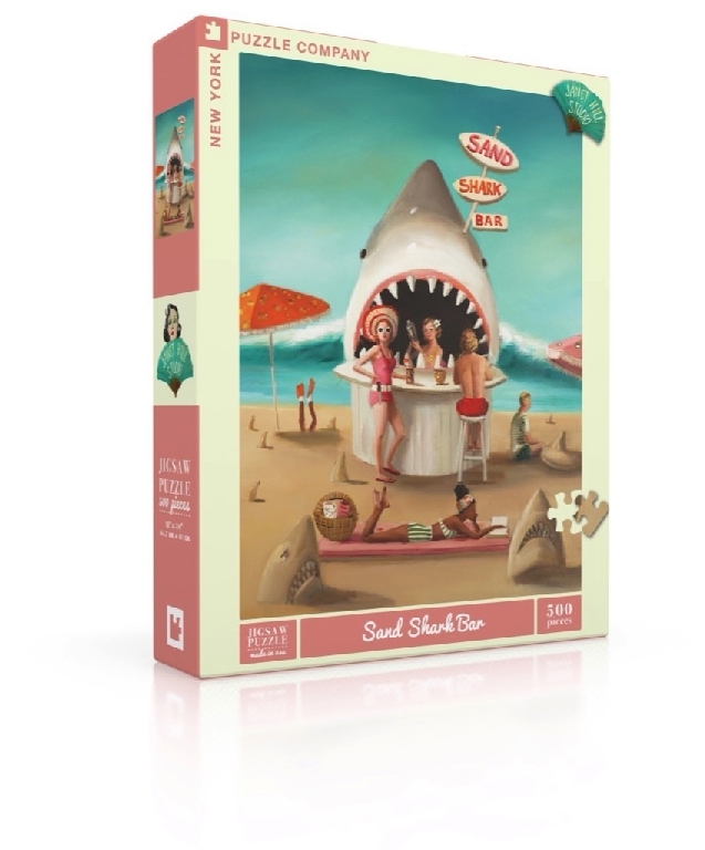 New\u0020York\u0020Puzzle\u0020Company\u0020Sand\u0020Shark\u0020Bar\u0020\u002D\u0020500\u0020stukjes