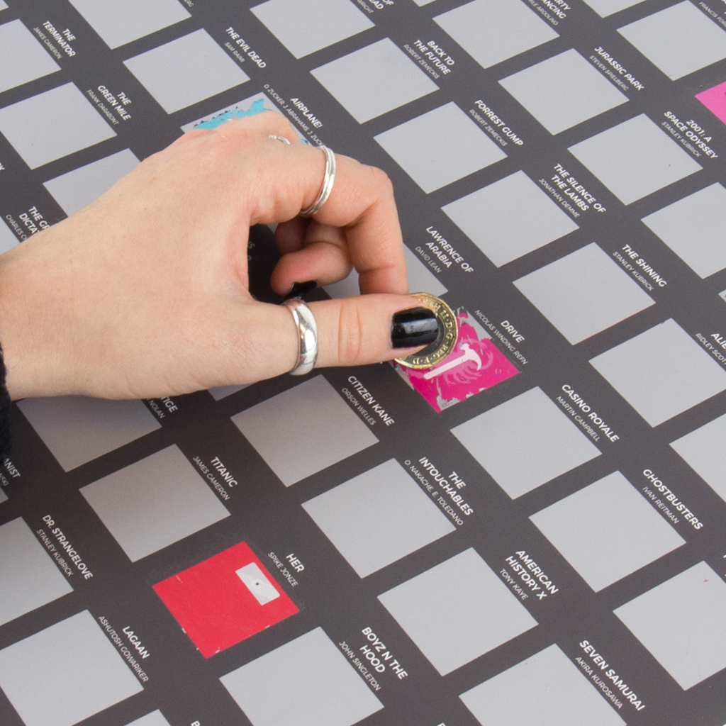 Gift\u0020Republic\u0020Scratch\u0020Poster\u0020\u002D\u0020100\u0020Films