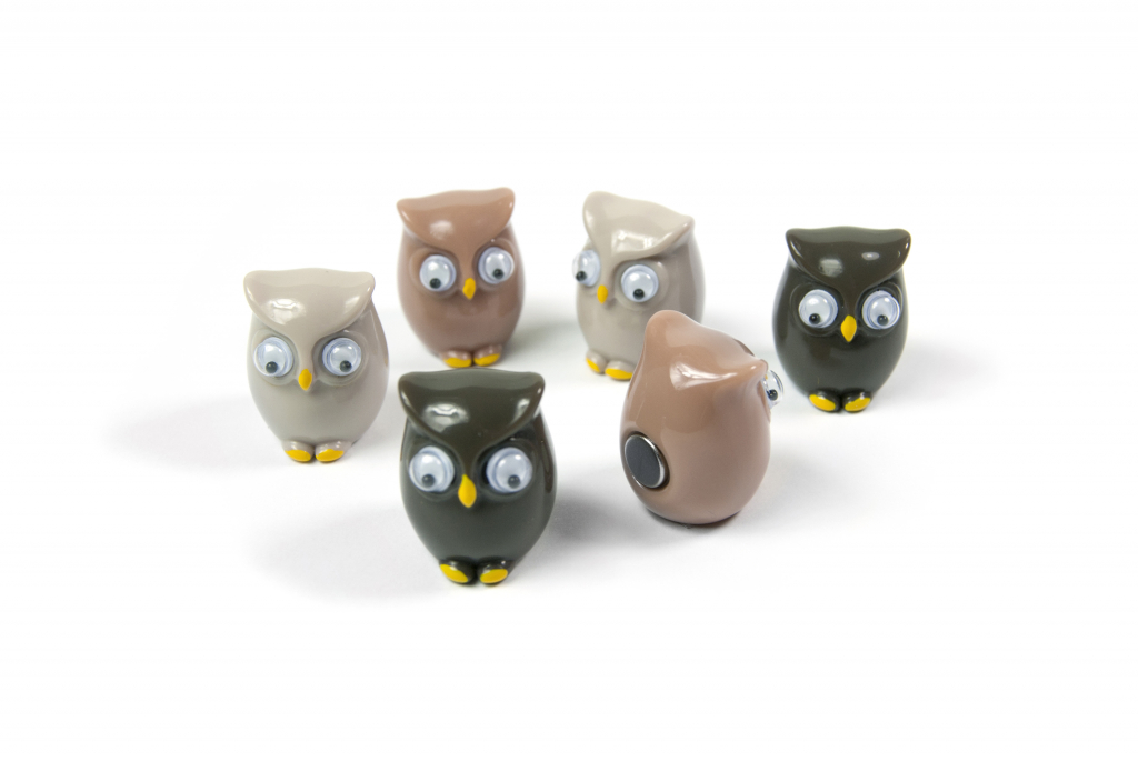 Trendform\u0020Magnetische\u0020Uil\u0020\u002D\u0020set\u0020van\u00206\u0020verschillende