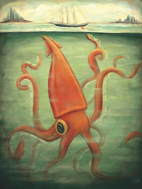 New\u0020York\u0020Puzzle\u0020Company\u0020Kraken\u0020Onderwater\u0020\u002D\u0020500\u0020stukjes