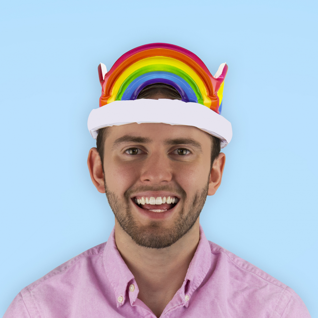 Gift\u0020Republic\u0020Opblaasbare\u0020Regenboog\u0020Kroon