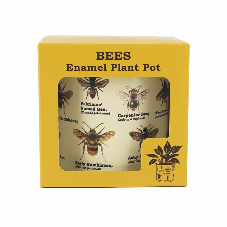 Gift\u0020Republic\u0020Bijen\u0020\u002D\u0020Emaille\u0020Bloempot