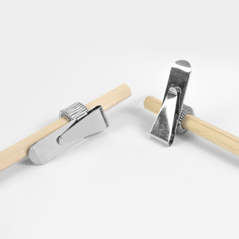 Trendform\u0020Pennenhouder\u0020Clip\u0020\u002D\u0020set\u0020van\u00202\u0020\u002D\u0020zilver