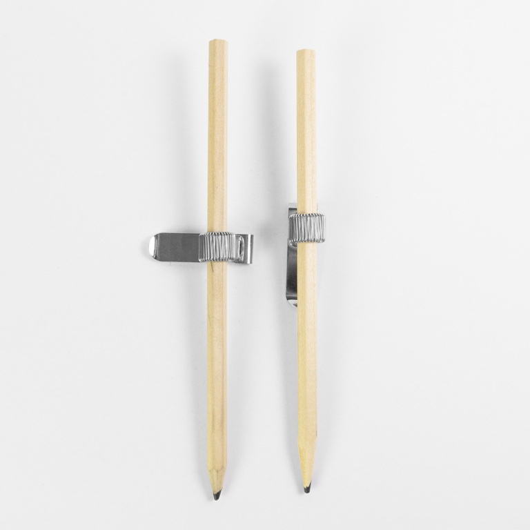 Trendform\u0020Pennenhouder\u0020Clip\u0020\u002D\u0020set\u0020van\u00202\u0020\u002D\u0020zilver