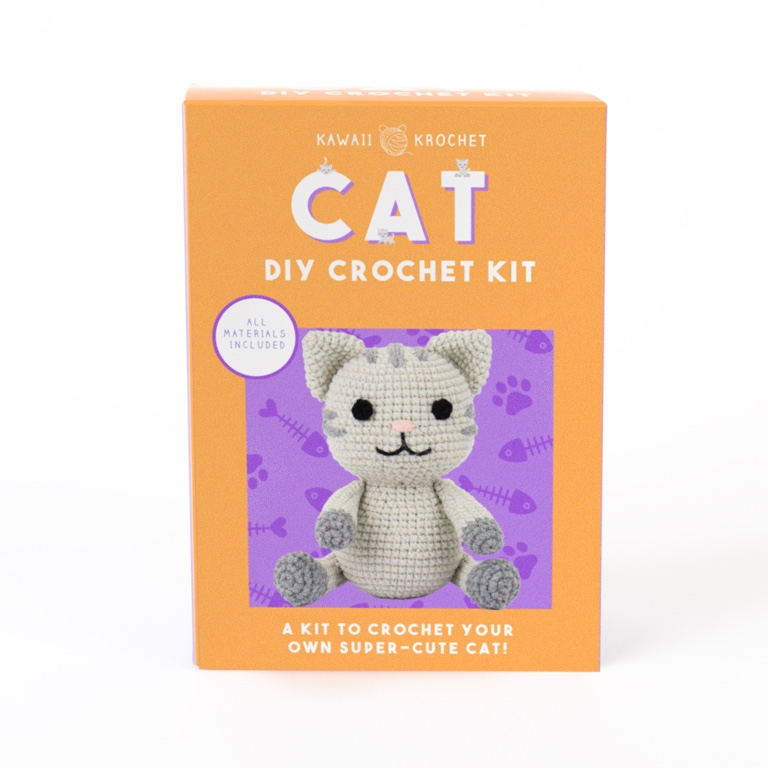 Gift\u0020Republic\u0020DIY\u0020Cat\u0020Crochet\u0020Kit