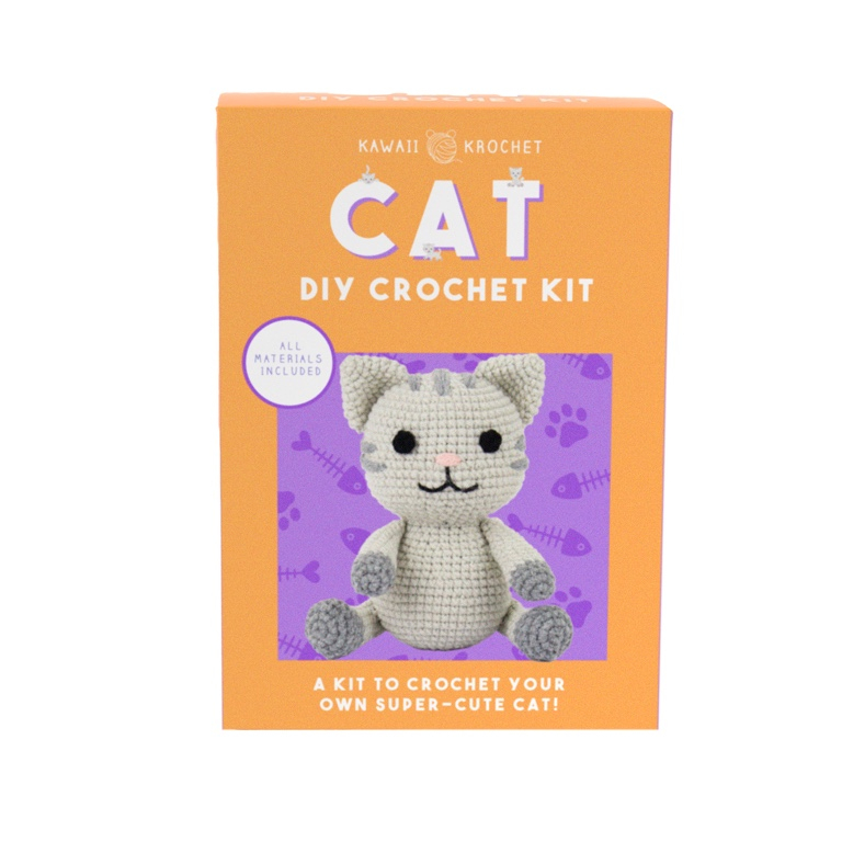 Gift\u0020Republic\u0020DIY\u0020Cat\u0020Crochet\u0020Kit