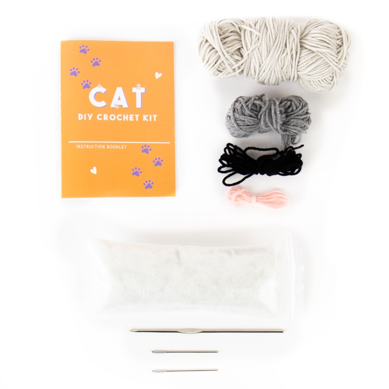 Gift\u0020Republic\u0020DIY\u0020Cat\u0020Crochet\u0020Kit