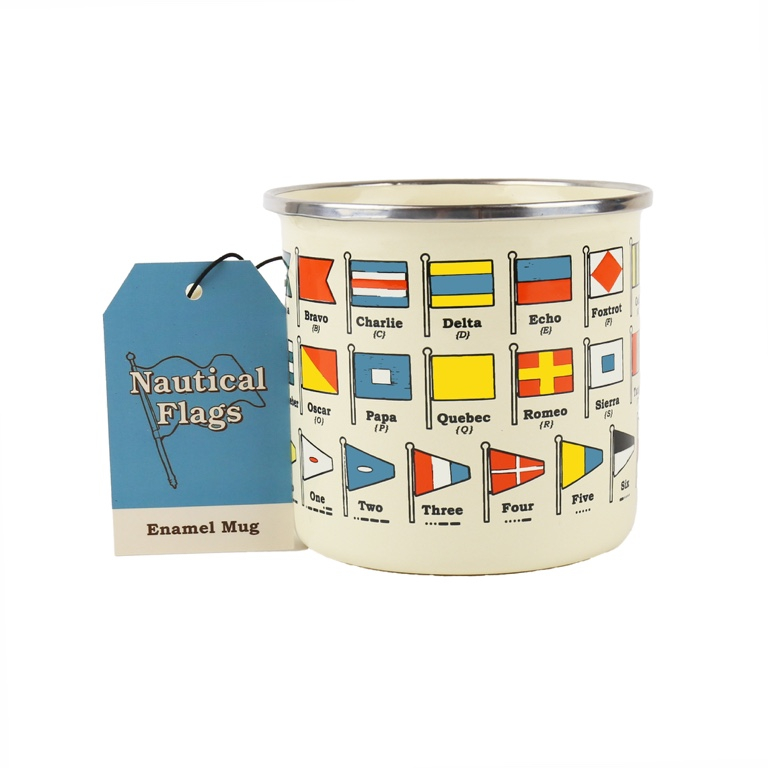 Gift\u0020Republic\u0020Nautical\u0020Flags\u0020\u002D\u0020Emaille\u0020Mok