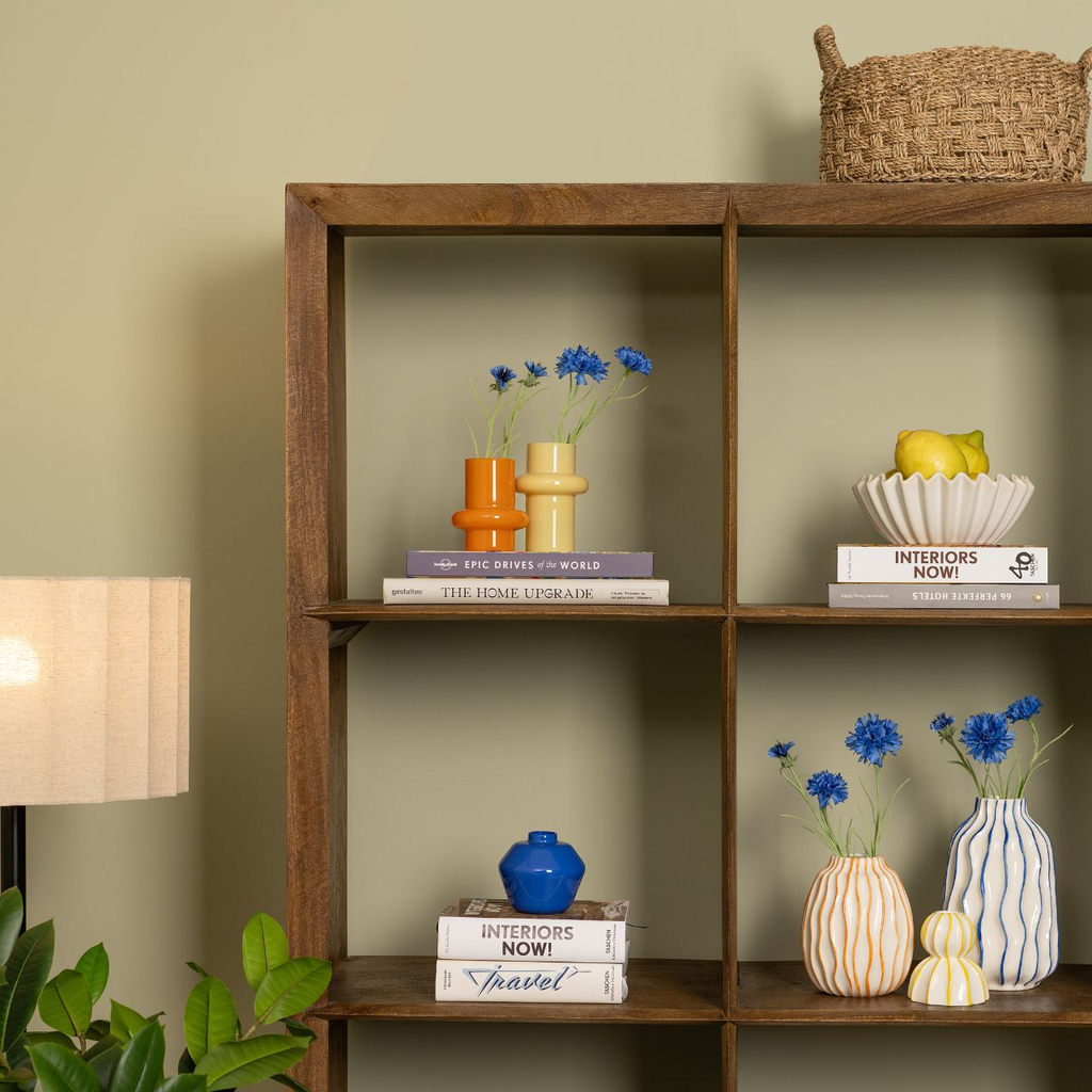 Vaas\u0020gestreept\u0020van\u0020keramiek,\u0020wit\u002Fblauw\u0020\u0028B\u002FH\u002FD\u0029\u002013x21x13cm