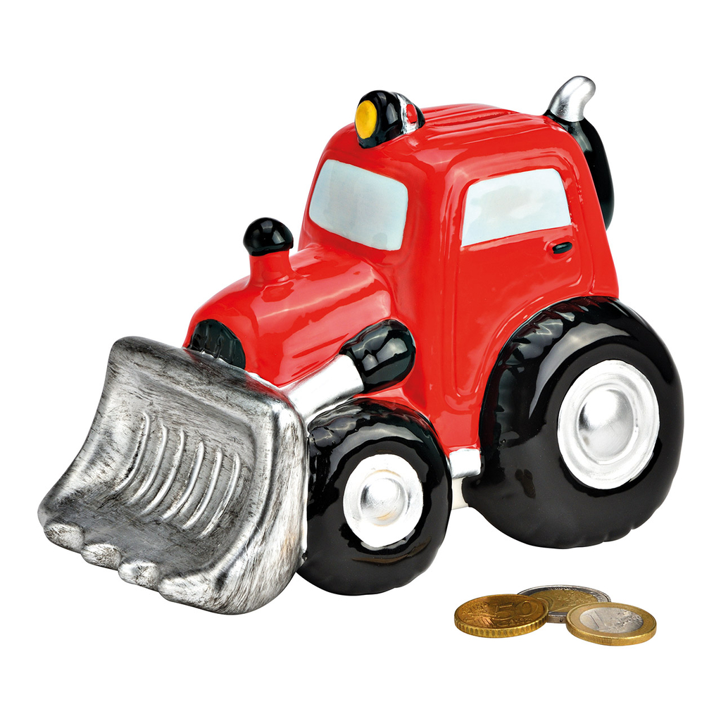Spaarpot\u0020Tractor\u0020met\u0020schep\u0020van\u0020keramiek\u0020rood\u0020\u0028B\u002FH\u002FD\u0029\u002016x12x11cm