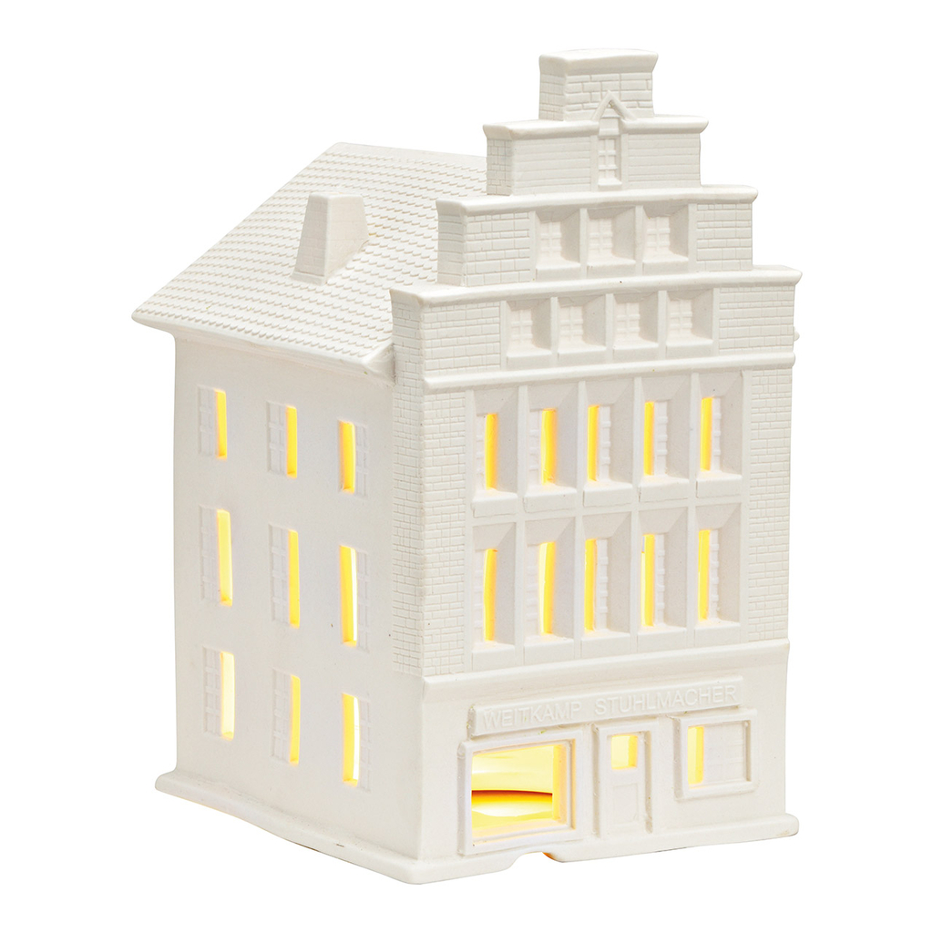 Wurm\u0020Lichthaus\u0020Weitkamp\u0020Stuhlmacher\u0020M\u00FCnster\u0020van\u0020porselein,\u0020wit\u0020\u0028B\u002FH\u002FD\u0029\u002013x20x15cm