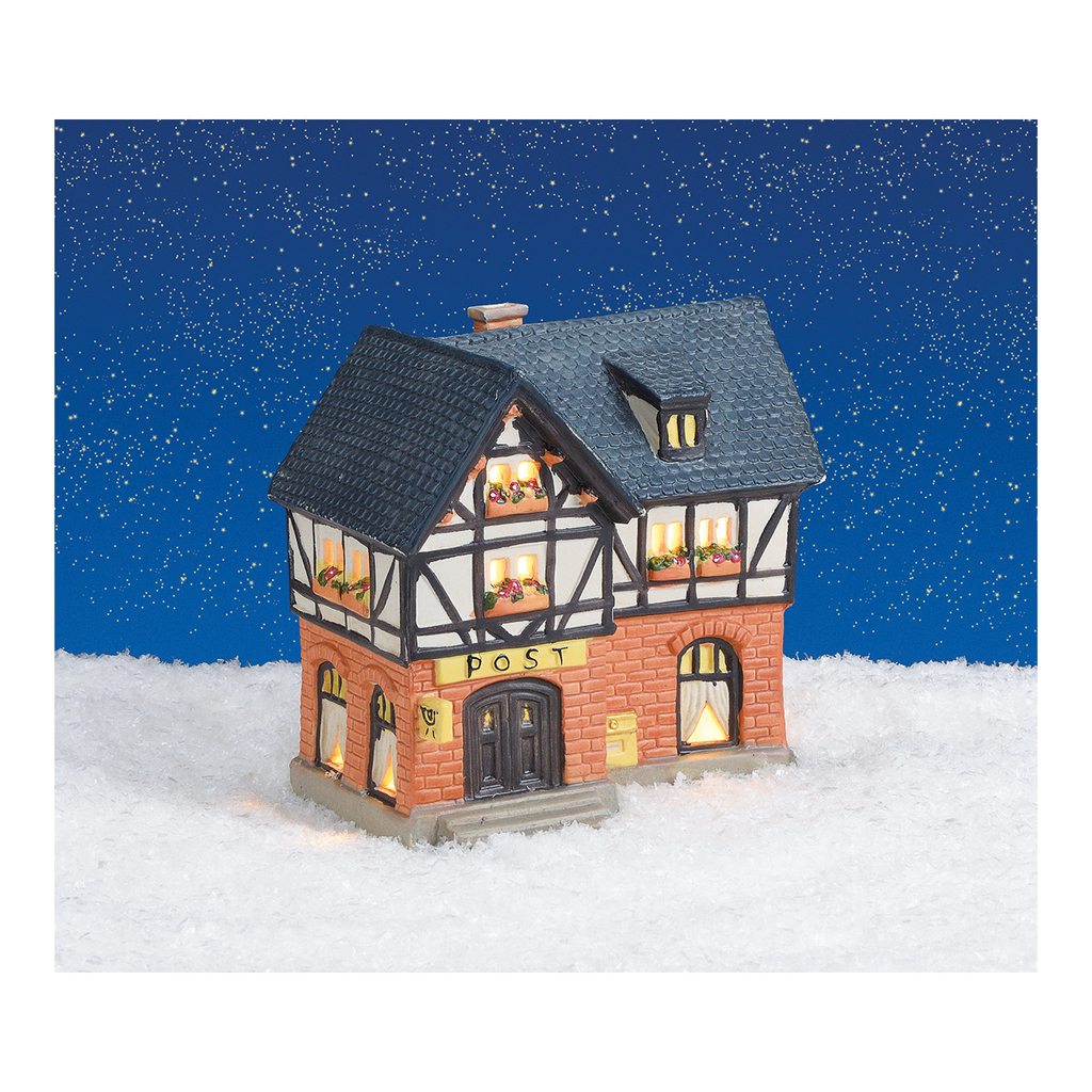 Wurm\u0020Lichthaus\u0020\u0022Post\u0022\u0020van\u0020porselein,\u0020kleurrijk\u0020\u0028B\u002FH\u002FD\u0029\u002016x17x12cm