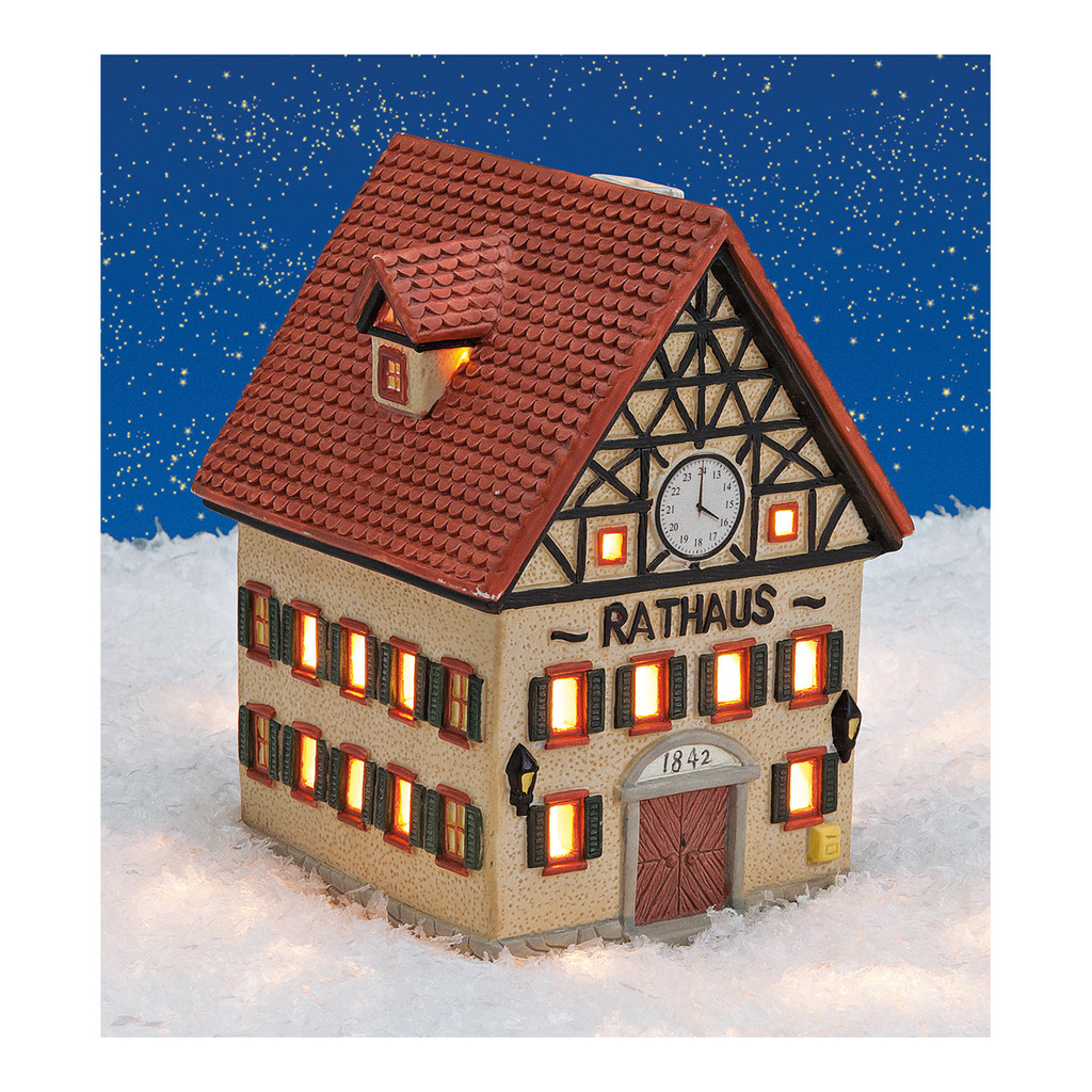 Wurm\u0020Lichthaus\u0020\u0022Rathaus\u0022\u0020van\u0020porselein,\u0020bruin\u002Frood\u0020\u0028B\u002FH\u002FD\u0029\u002010x13x9cm