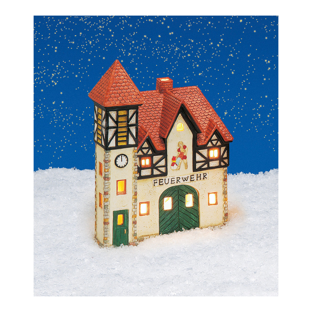 Wurm\u0020Lichthaus\u0020\u0022Fire\u0020Department\u0022\u0020van\u0020porselein,\u0020Kleurrijk\u0020\u0028B\u002FH\u002FD\u0029\u002016x22x10cm