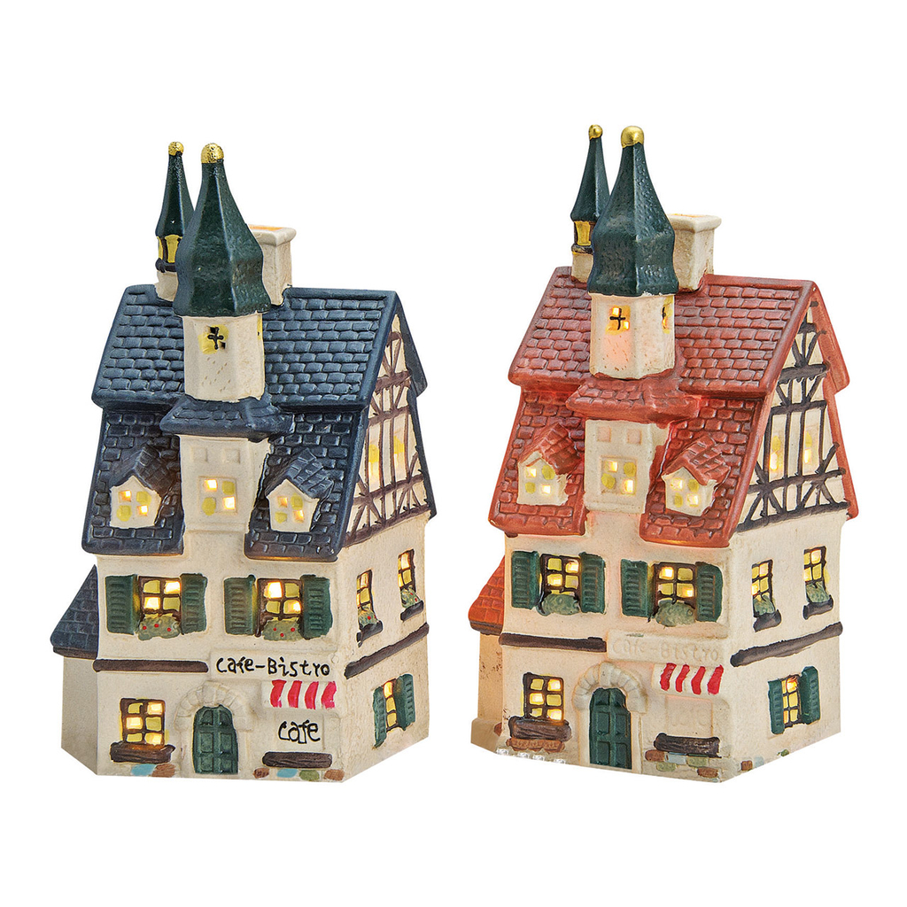 Wurm\u0020Lichthaus\u0020\u0022Cafe\u002DBistro\u0022\u0020van\u0020porselein,\u00202\u002Dvoudig,\u0020Kleurrijk\u0020\u0028B\u002FH\u002FD\u0029\u002010x20x8cm